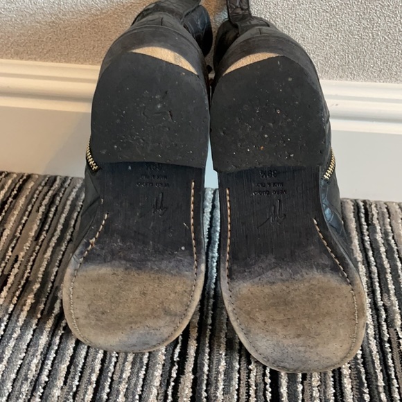 Giuseppe Zanotti design black boot SZ 39.5 - Picture 7 of 8